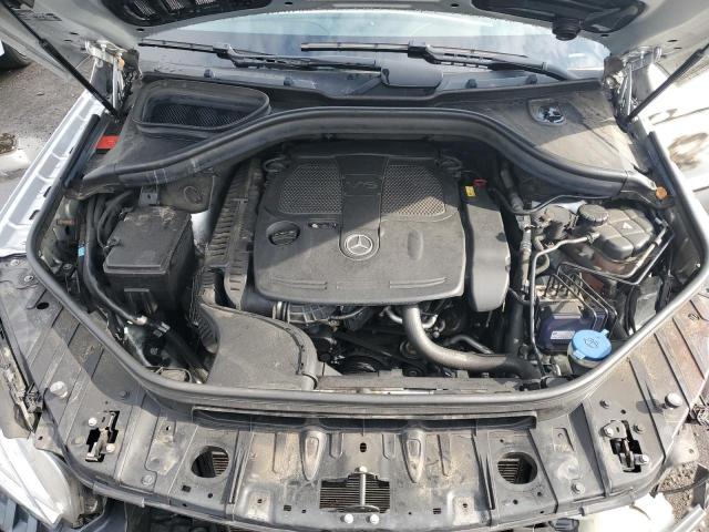 4JGDA5HB3FA448281 - 2015 MERCEDES-BENZ ML 350 4MATIC SILVER photo 12