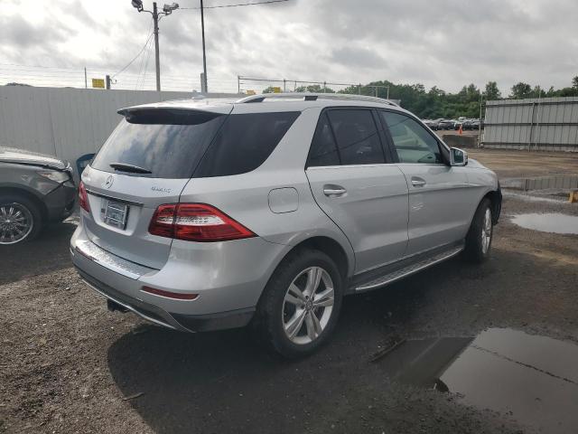 4JGDA5HB3FA448281 - 2015 MERCEDES-BENZ ML 350 4MATIC SILVER photo 3