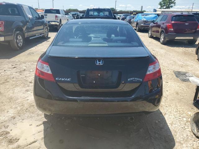 2HGFG12618H514591 - 2008 HONDA CIVIC LX BLACK photo 6