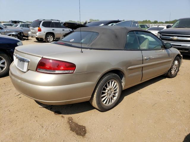 1C3EL55R54N163922 - 2004 CHRYSLER SEBRING LXI BEIGE photo 3