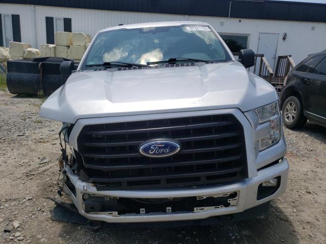 1FTEW1EF8HKE32956 - 2017 FORD F150 SUPERCREW SILVER photo 5