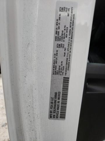 3C6LRVAG8NE109940 - 2022 RAM PROMASTER 1500 STANDARD WHITE photo 14