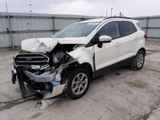 MAJ3S2GE3MC448246 - 2021 FORD ECOSPORT SE WHITE photo 1