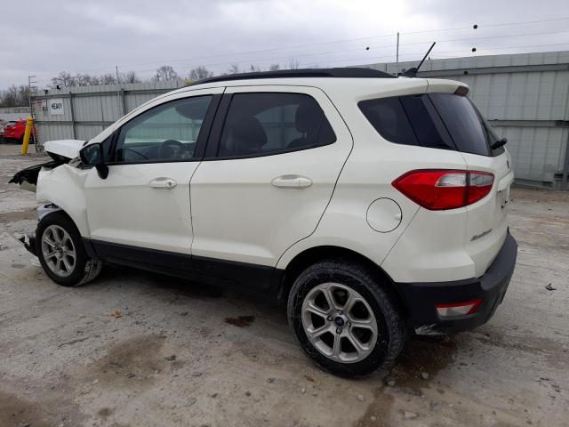 MAJ3S2GE3MC448246 - 2021 FORD ECOSPORT SE WHITE photo 2