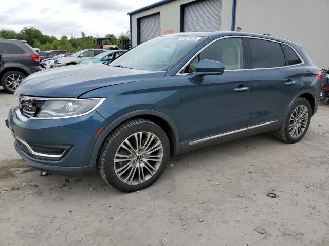 2LMTJ8LR4GBL56589 - 2016 LINCOLN MKX RESERVE 蓝色 照片 1