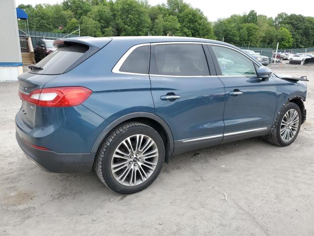 2LMTJ8LR4GBL56589 - 2016 LINCOLN MKX RESERVE 蓝色 照片 3