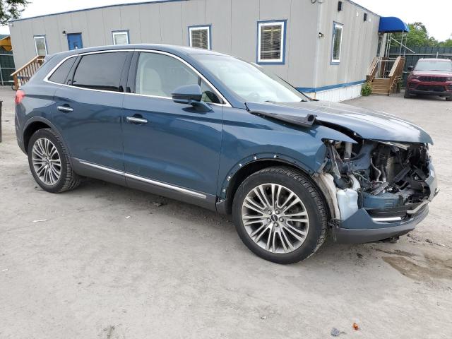 2LMTJ8LR4GBL56589 - 2016 LINCOLN MKX RESERVE BLUE photo 4