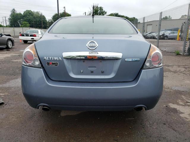 1N4CL2APXBC155223 - 2011 NISSAN ALTIMA HYBRID BLUE photo 6