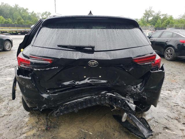 LRBAZLR48MD183663 - 2021 BUICK ENVISION PREFERRED BLACK photo 6