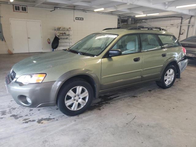 4S4BP61C057389300 - 2005 SUBARU LEGACY OUTBACK 2.5I GREEN photo 1