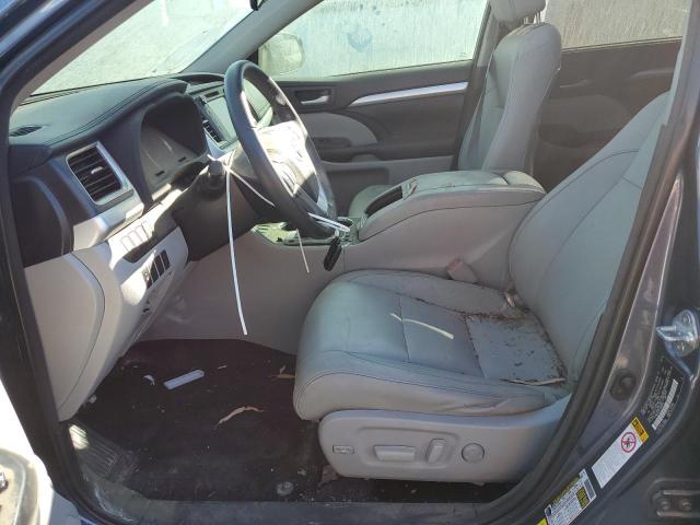 5TDKKRFH7FS086580 - 2015 TOYOTA HIGHLANDER XLE Կապույտ լուսանկար 7