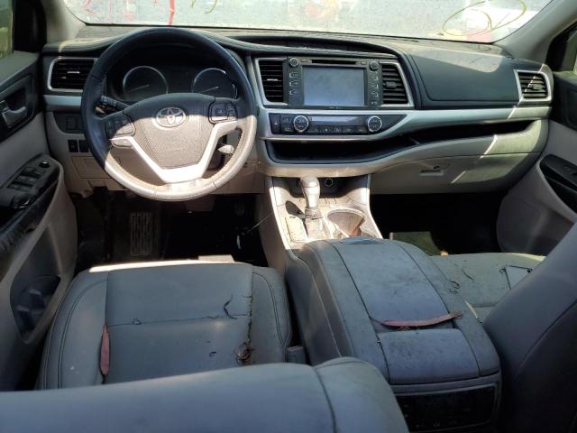 5TDKKRFH7FS086580 - 2015 TOYOTA HIGHLANDER XLE Կապույտ լուսանկար 8