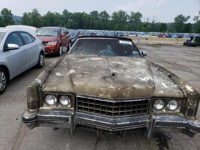 6L67S3Q412214 - 1973 CADILLAC ELDORADO GOLD photo 5