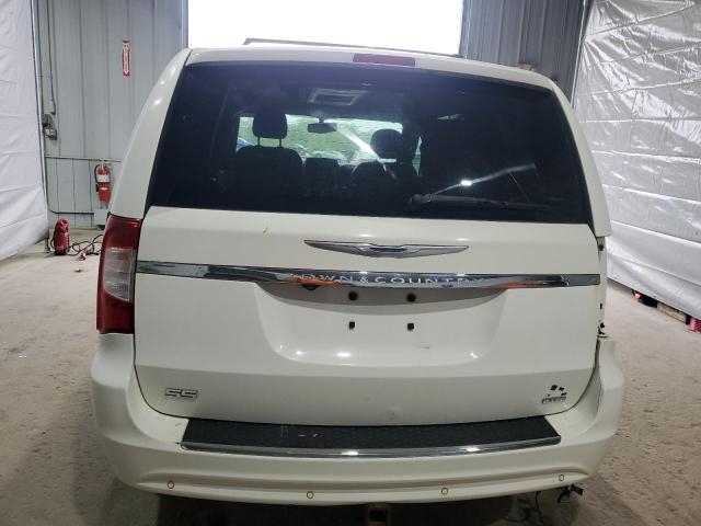 2C4RC1CG9DR541489 - 2013 CHRYSLER TOWN & COU TOURING L WHITE photo 6
