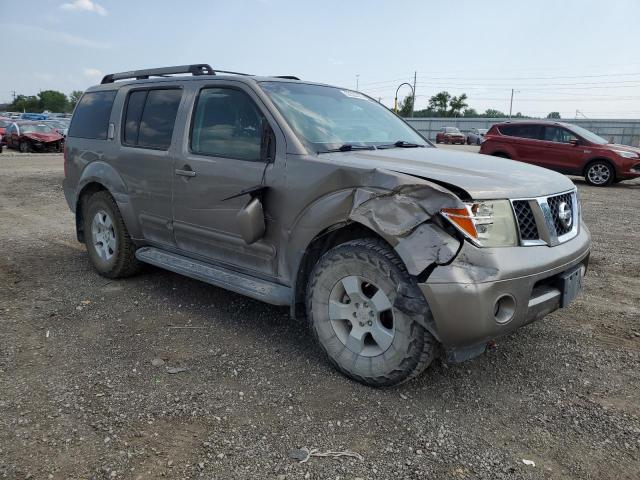 5N1AR18W55C703572 - 2005 NISSAN PATHFINDER LE GRAY photo 4