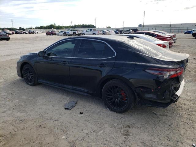 4T1G11AK6PU781493 - 2023 TOYOTA CAMRY SE NIGHT SHADE BLACK photo 2