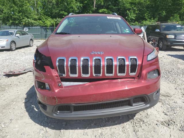 1C4PJMCS1GW301612 - 2016 JEEP CHEROKEE LATITUDE RED photo 5