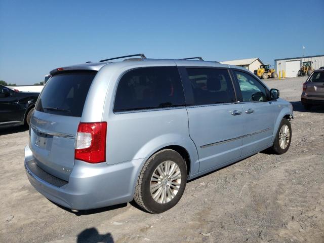 2C4RC1GG2DR662312 - 2013 CHRYSLER TOWN & COU LIMITED BLUE photo 3