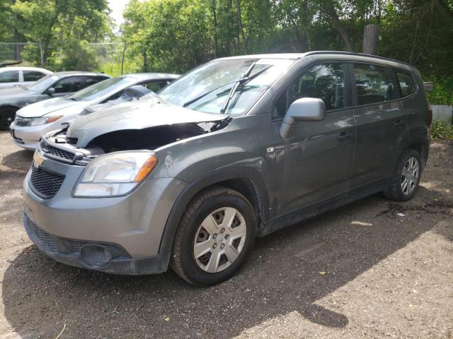 KL77P1EMXCK658541 - 2012 CHEVROLET ORLANDO LS GRAY photo 1