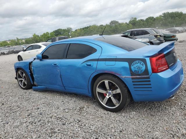 2B3LA73WX8H171639 - 2008 DODGE CHARGER SRT-8 BLUE photo 2