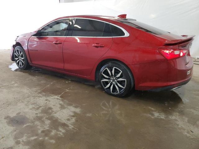 1G1ZG5STXMF060385 - 2021 CHEVROLET MALIBU RS BURGUNDY photo 2