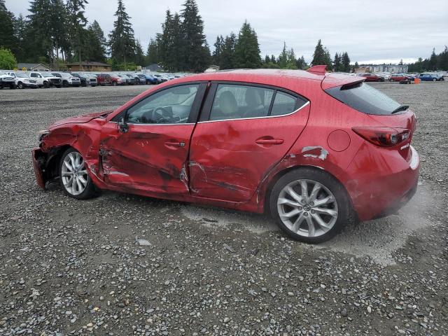 JM1BM1M35F1232880 - 2015 MAZDA 3 GRAND TOURING RED photo 2