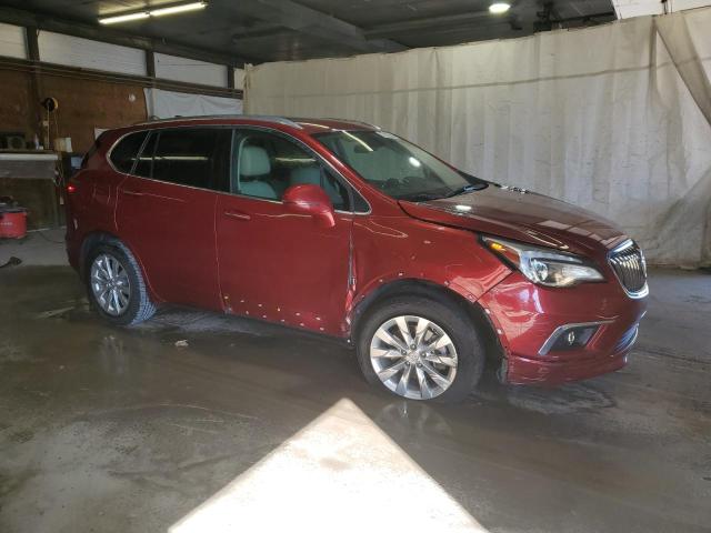 LRBFXDSA7HD008022 - 2017 BUICK ENVISION ESSENCE برغندي صورة 4