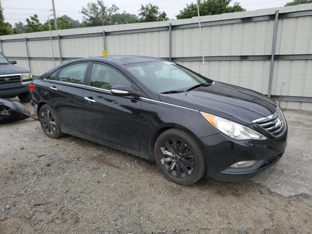 5NPEC4ACXEH832713 - 2014 HYUNDAI SONATA SE BLACK photo 4