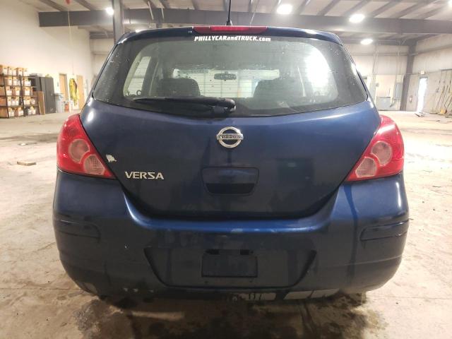 3N1BC13E08L385512 - 2008 NISSAN VERSA S BLUE photo 6