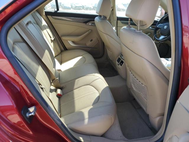 1G6DS57V580185848 - 2008 CADILLAC CTS HI FEATURE V6 RED photo 10