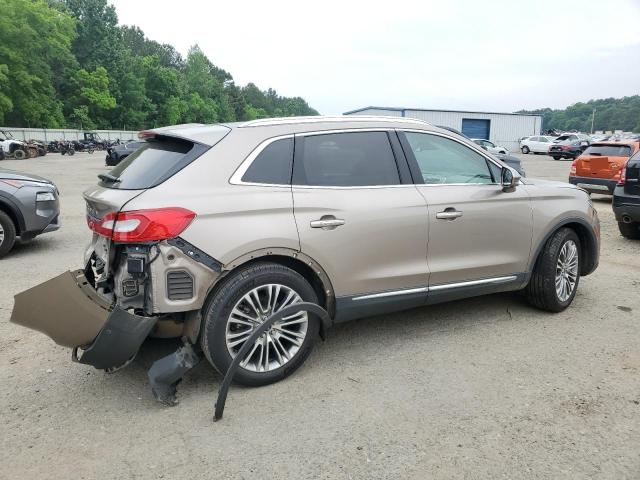 2LMPJ6LR5JBL41418 - 2018 LINCOLN MKX RESERVE Թուխ լուսանկար 3