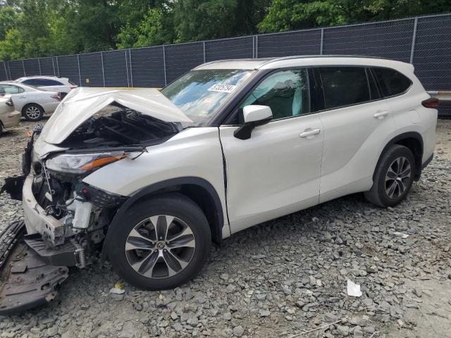 5TDHZRBH6LS501315 - 2020 TOYOTA HIGHLANDER XLE WHITE photo 1
