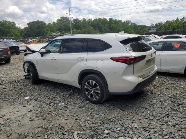 5TDHZRBH6LS501315 - 2020 TOYOTA HIGHLANDER XLE WHITE photo 2