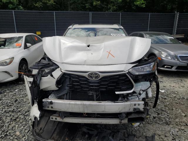 5TDHZRBH6LS501315 - 2020 TOYOTA HIGHLANDER XLE WHITE photo 5