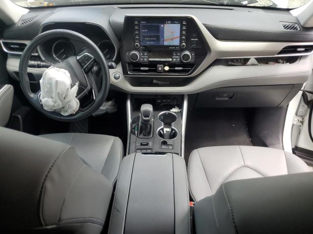 5TDHZRBH6LS501315 - 2020 TOYOTA HIGHLANDER XLE WHITE photo 8