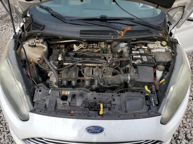 3FADP4BJ6DM223503 - 2013 FORD FIESTA SE WHITE photo 11