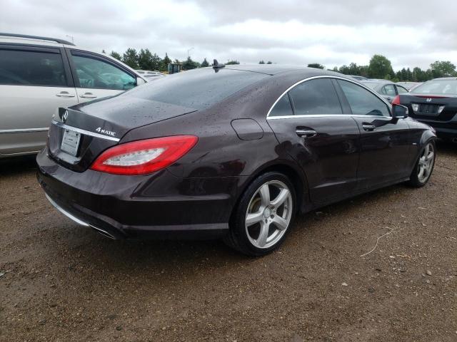 WDDLJ9BB0CA049149 - 2012 MERCEDES-BENZ CLS550 550 4MATIC BLACK photo 3