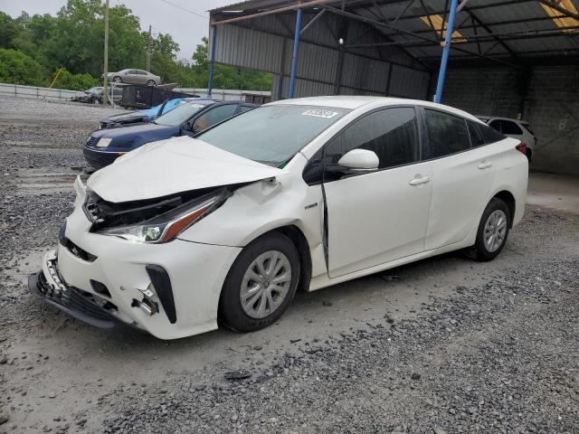 JTDKARFU3L3120561 - 2020 TOYOTA PRIUS L WHITE photo 1