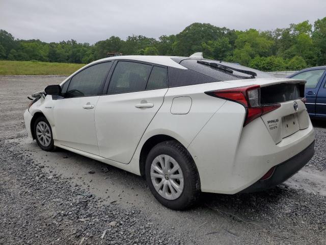 JTDKARFU3L3120561 - 2020 TOYOTA PRIUS L WHITE photo 2