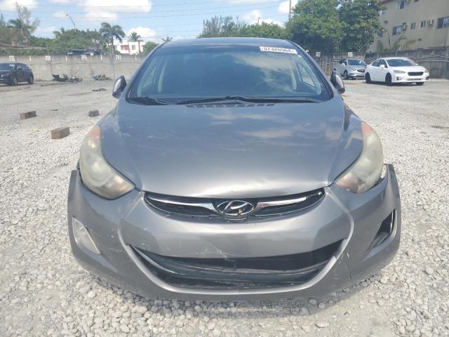 5NPDH4AE9CH078280 - 2012 HYUNDAI ELANTRA GLS GRAY photo 5