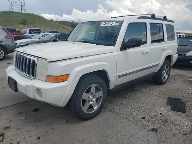 1J4RG4GK9AC132119 - 2010 JEEP COMMANDER SPORT WHITE photo 1