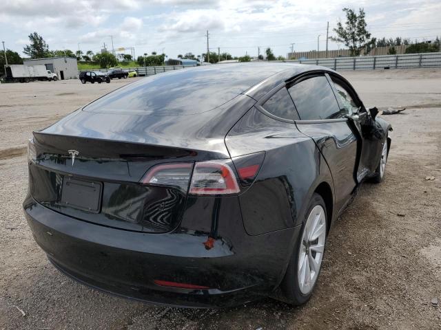 5YJ3E1EA5PF384780 - 2023 TESLA MODEL 3 BLACK photo 3