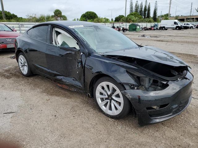 5YJ3E1EA5PF384780 - 2023 TESLA MODEL 3 BLACK photo 4