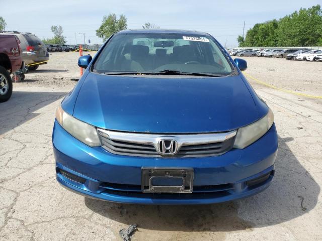 19XFB2F8XCE020989 - 2012 HONDA CIVIC EX BLUE photo 5