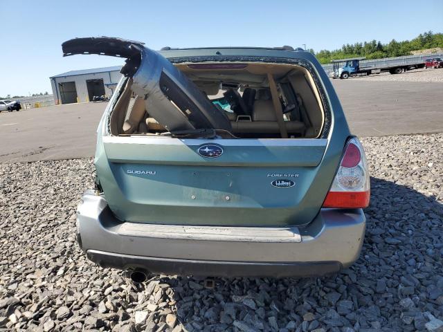 JF1SG67607H746600 - 2007 SUBARU FORESTER 2.5X LL BEAN GREEN photo 6