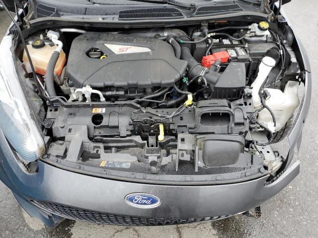 3FADP4GX1KM113887 - 2019 FORD FIESTA ST GRAY photo 11