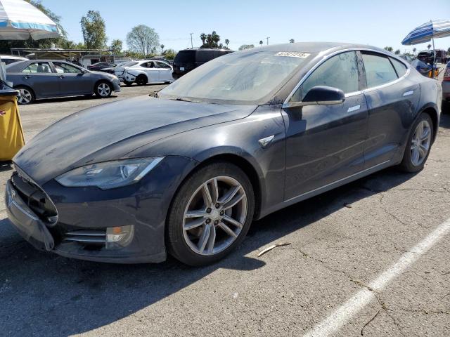 5YJSA1S16EFP32322 - 2014 TESLA MODEL S BLUE photo 1