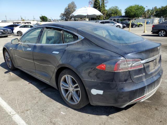 5YJSA1S16EFP32322 - 2014 TESLA MODEL S BLUE photo 2