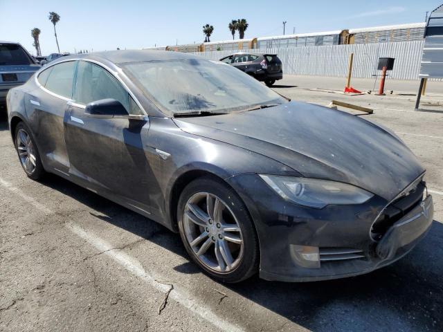 5YJSA1S16EFP32322 - 2014 TESLA MODEL S BLUE photo 4