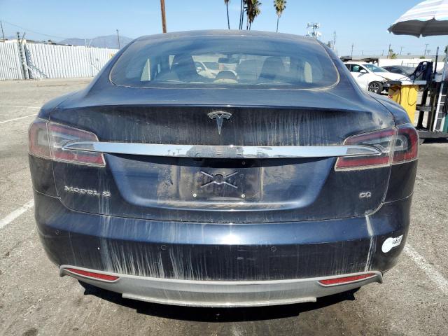 5YJSA1S16EFP32322 - 2014 TESLA MODEL S BLUE photo 6